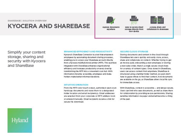 ShareBase Kyocera Solution Overview Software Document Management Thumb, (Dealership Name ALT Text)